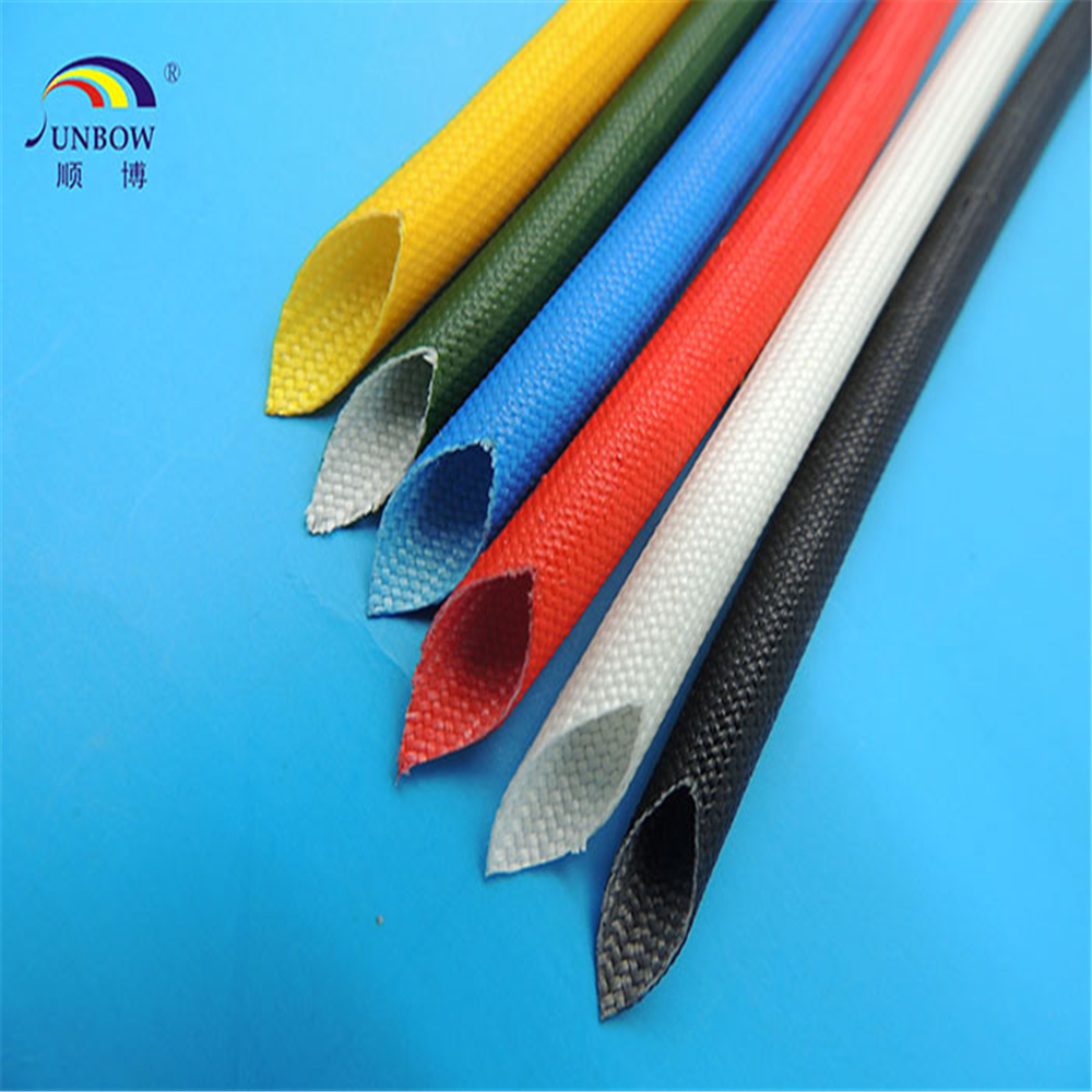 Silicone resin fiberglass tube for heating film