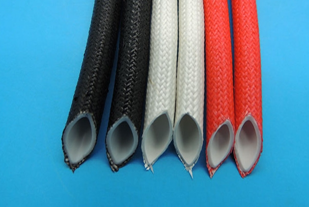 What is the process of inner rubber outer fiber casing   