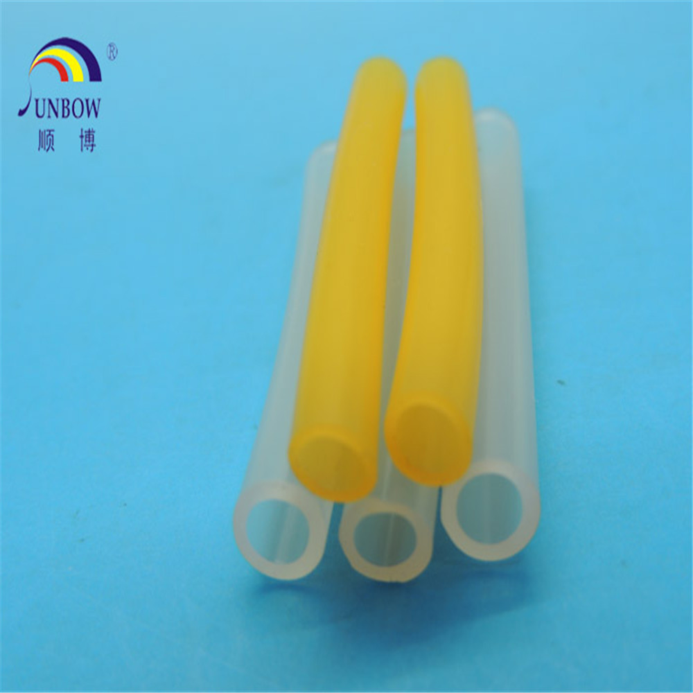 What is Silicone tube made of